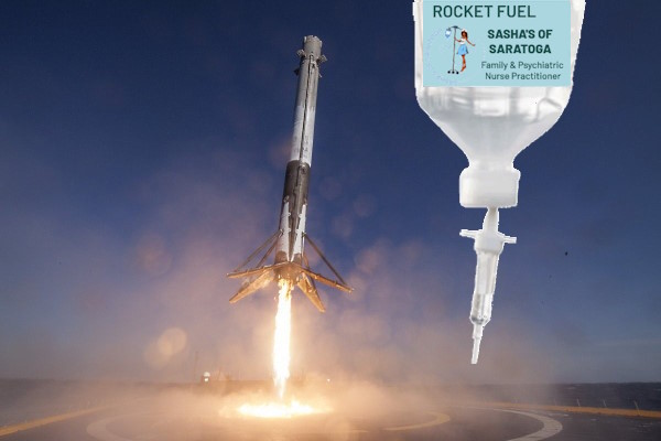 Rocket Fuel - large rocket taking off